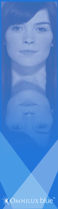 Visuel Omnilux Blue, Phototh&eacute;rapie pour l'acn&eacute; mod&eacute;r&eacute;, inflammatoire, nodulaire et kystique. L'acn&eacute; s&eacute;v&egrave;re et k&eacute;ratoses actiniques.