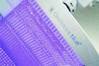 Visuel de la tete de machine Omnilux Blue. Phototh&eacute;rapie pour l'acn&eacute; mod&eacute;r&eacute;, inflammatoire, nodulaire et kystique. L'acn&eacute; s&eacute;v&egrave;re et k&eacute;ratoses actiniques.